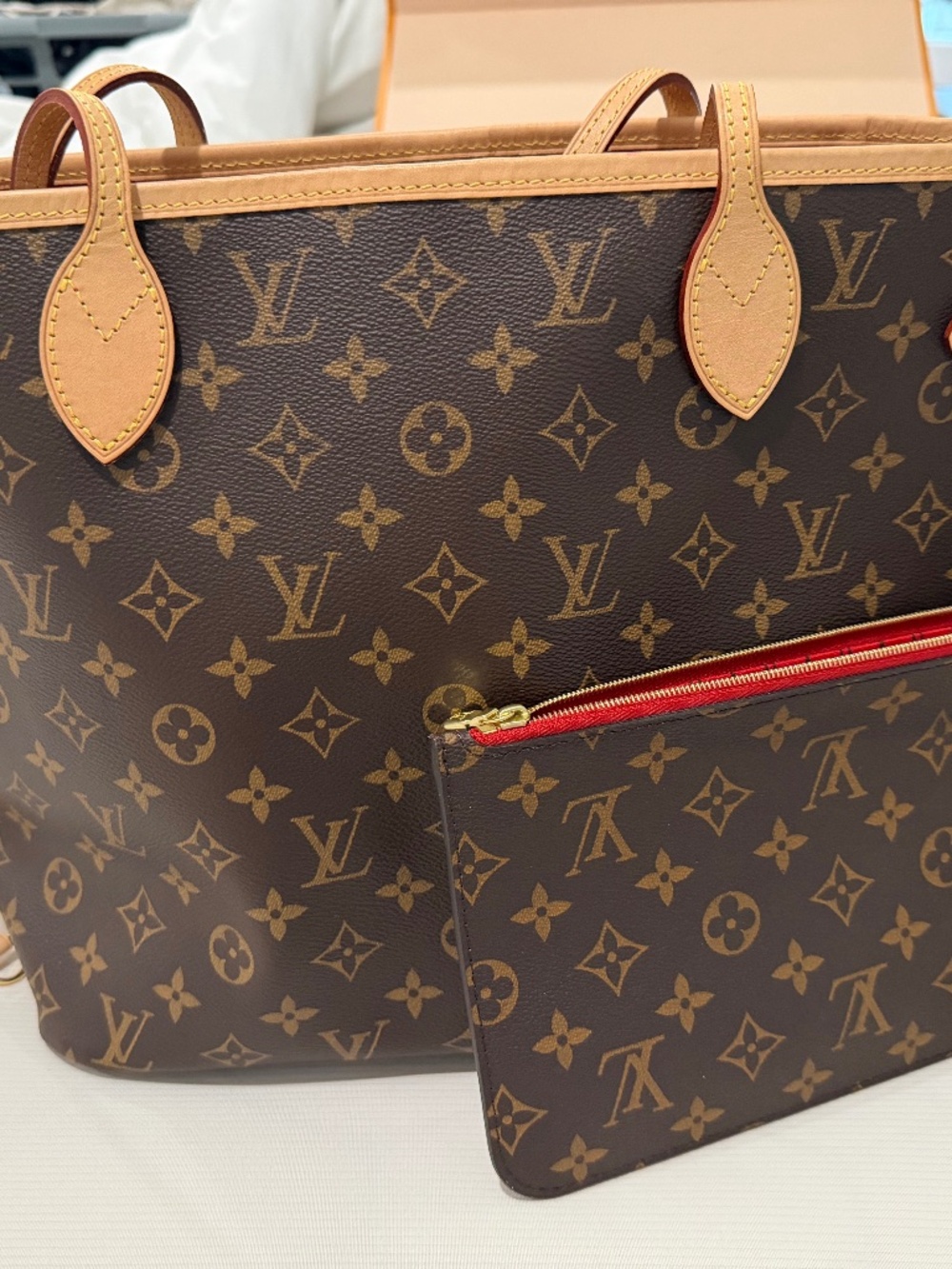 Louis Vuitton Neverfull MM Monogram Canvas ,2021, Excellent Condition, Full Set